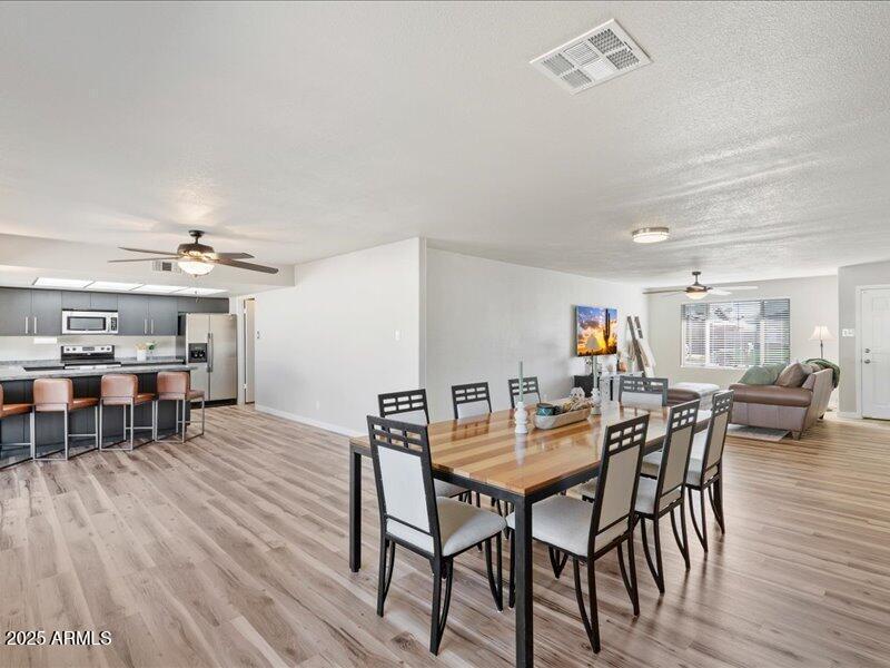 open floor plan