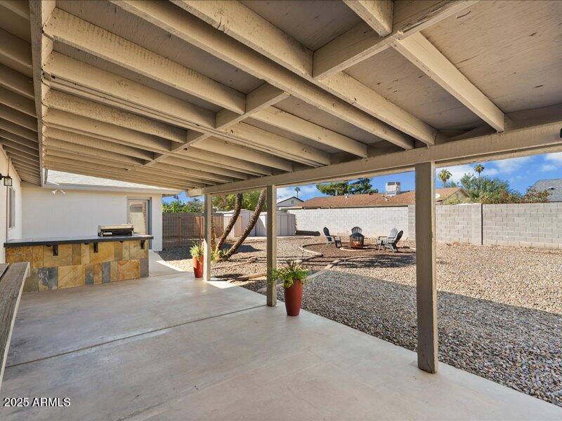 Covered Back Patio