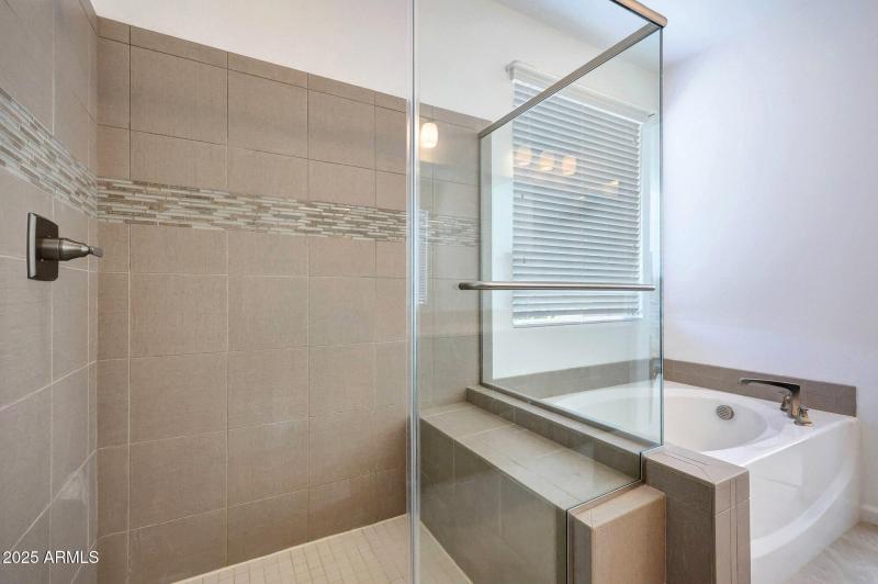 Separate Shower and Bath