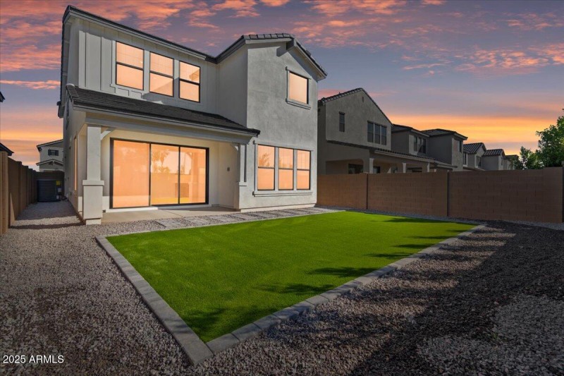 59-Back of home twilight