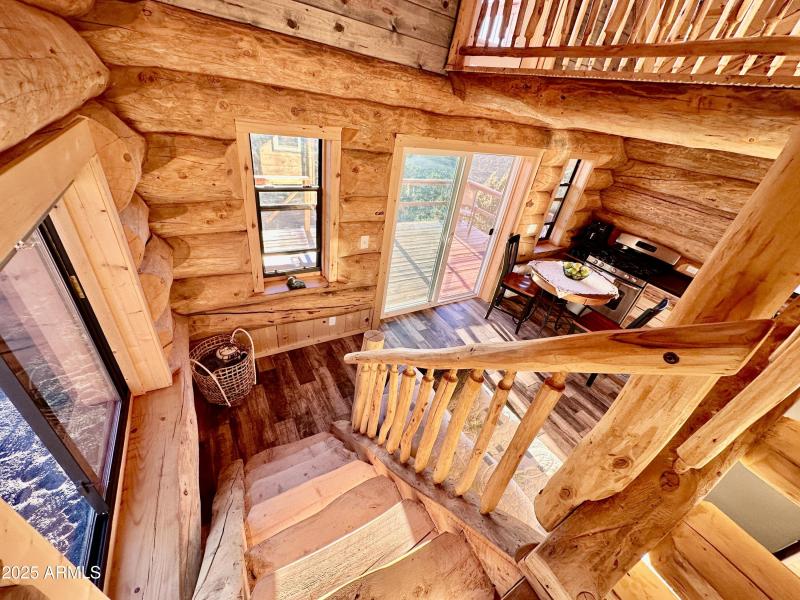 Beautiful hand crafted stairs