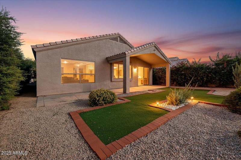 26-Backyard Twilight