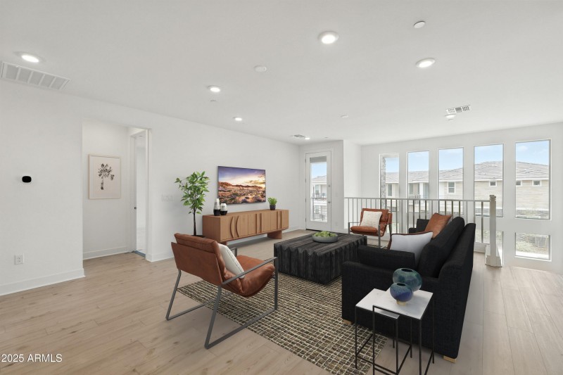 Virtually Staged Great Room