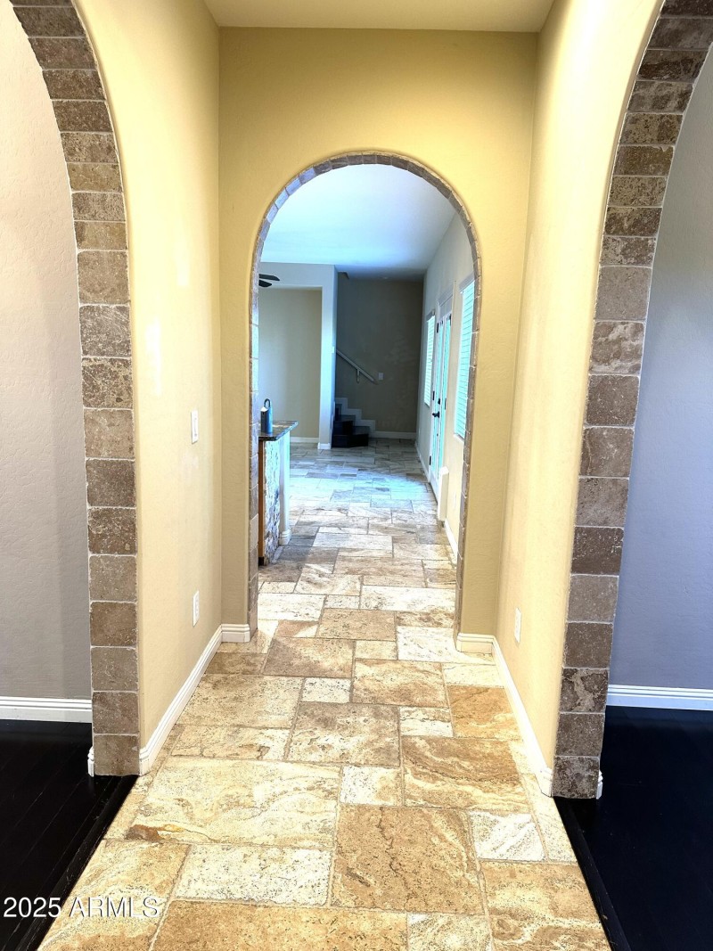 downstairs entry way