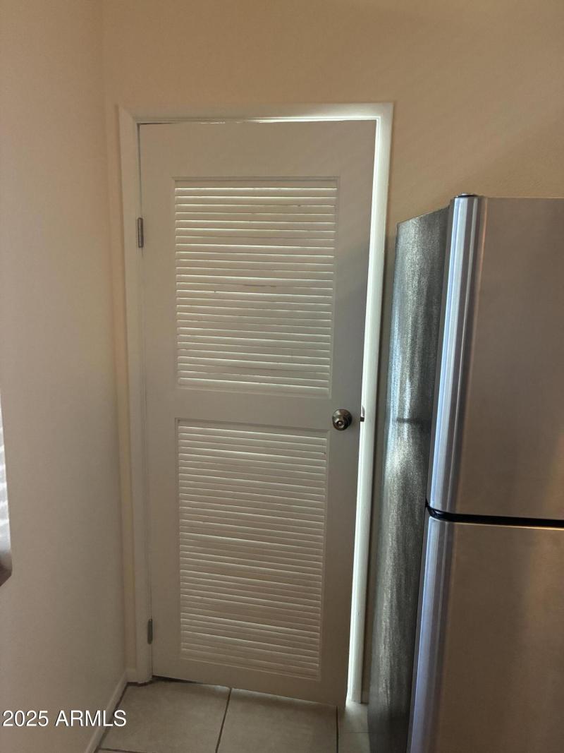 Door to Enclosed Balcony