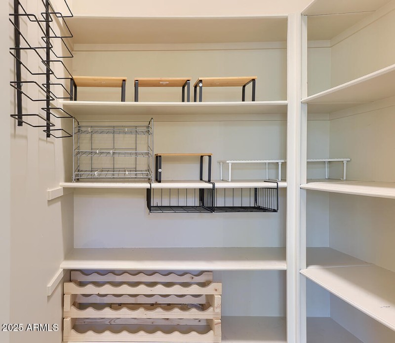Spacious Walk-in Pantry
