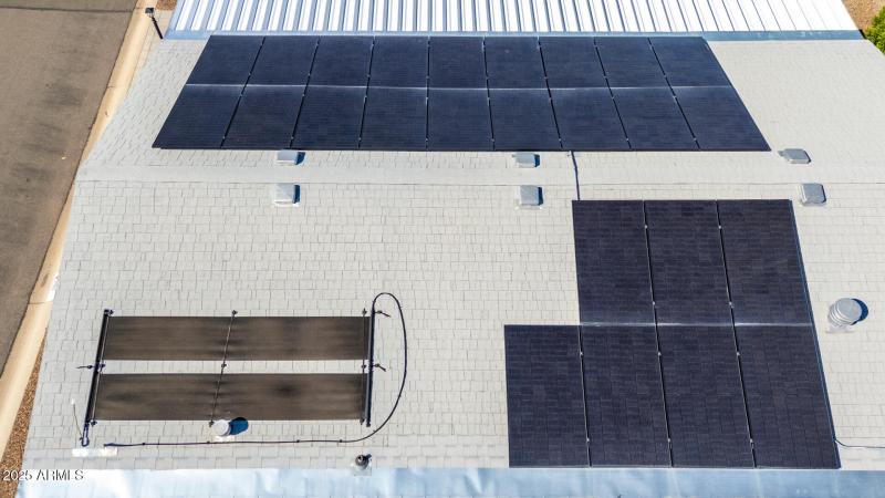 UAS Solar Panels to West