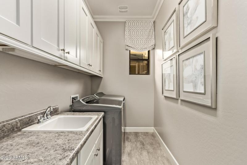 Laundry Room with Plenty of Storage