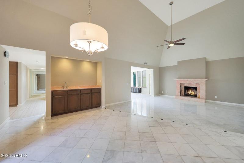 Dining room into Living room