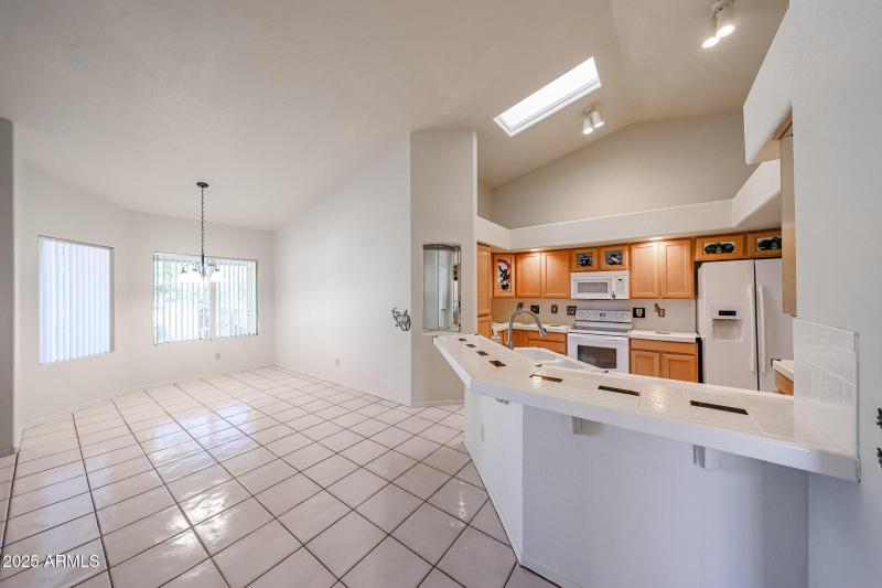 Bay Window Eat in Kitchen