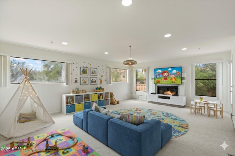 Virtual staged loft