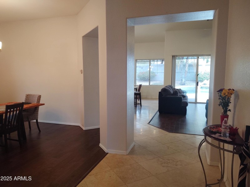 View from front door