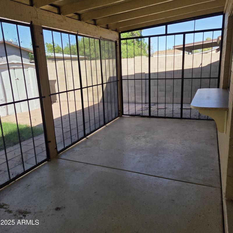 Fully Screened in Patio in Back