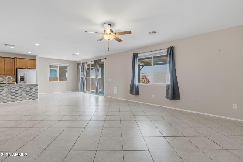 Open Concept Living Area Downstairs