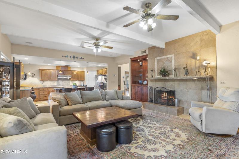 Great Room & Kitchen to Dining & Patio