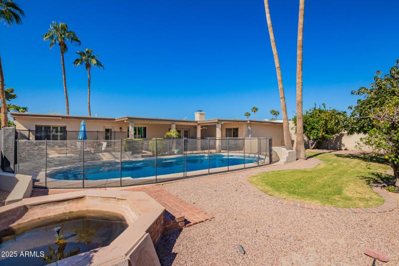 Back Yard & Pool