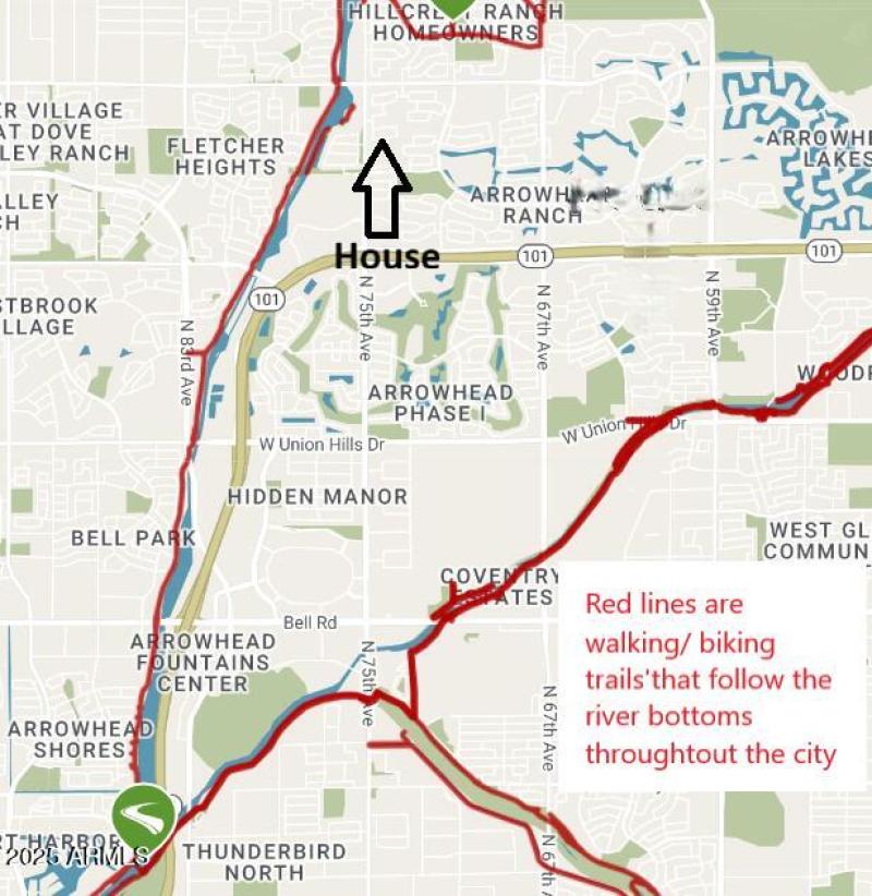 Biking Trail Map