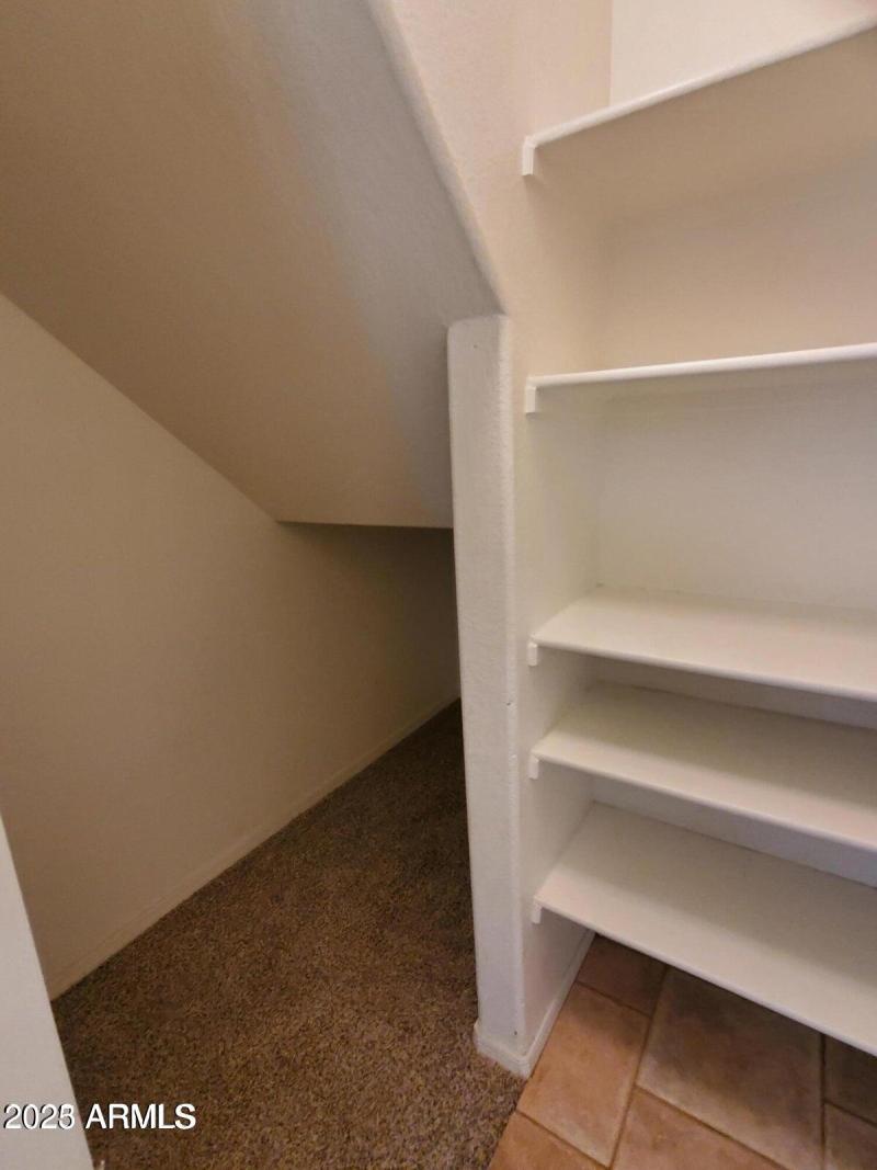 Understairs storage