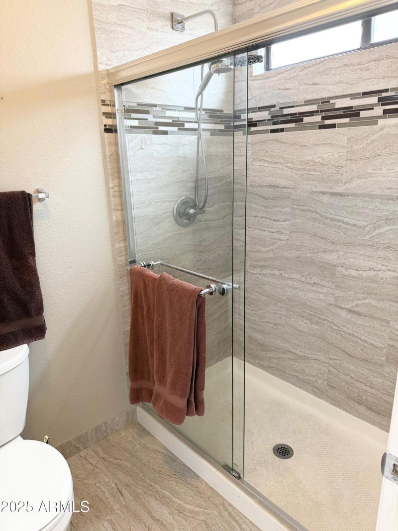 Primary Tiled Walk-in Shower