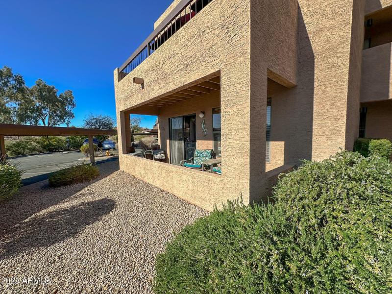 Front Patio to take in Views