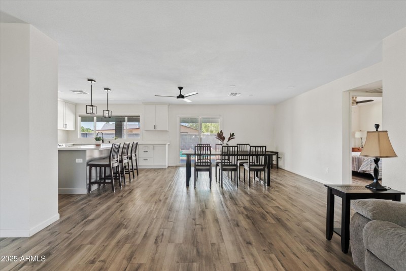 Updated flooring t/o