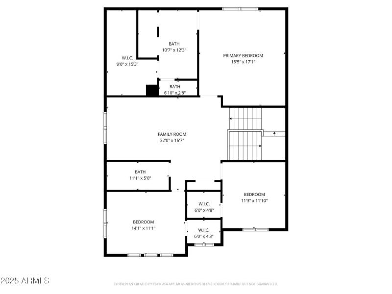 08 2nd Floor 2D Floorplan w: Estimated M