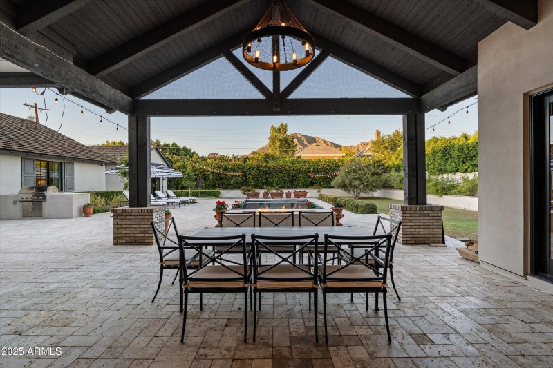 Expansive Covered Patio