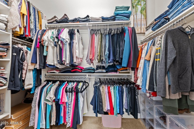 Walk in closet