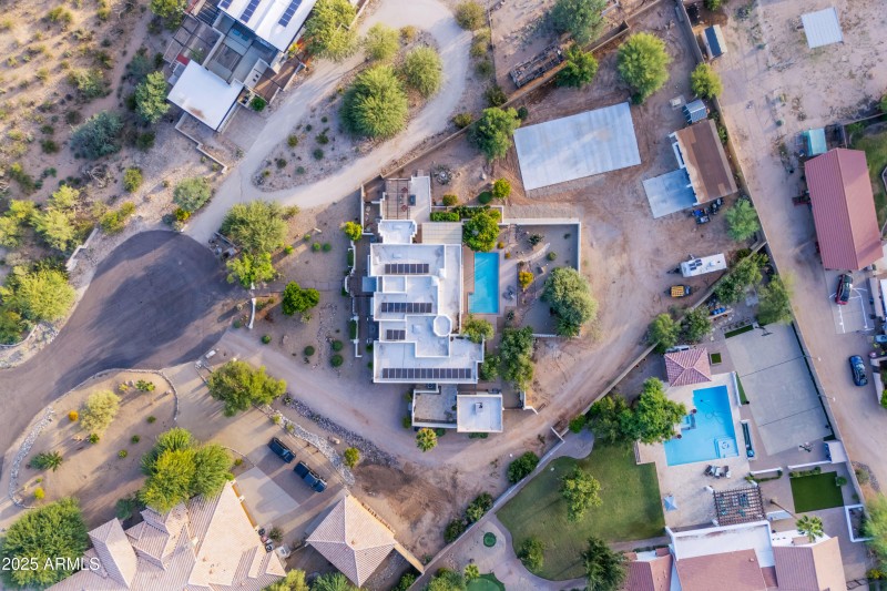 RV Parking and Entrance