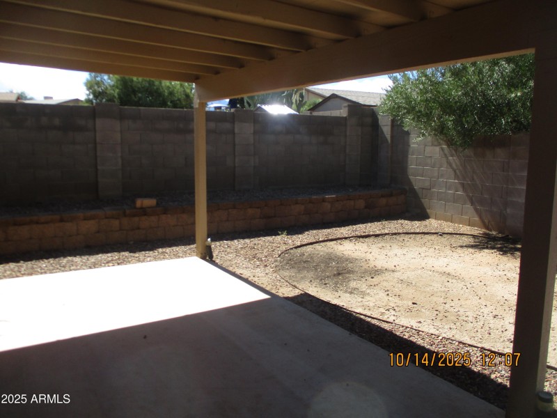 backyard left
