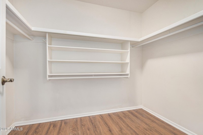 Primary Walk In Closet