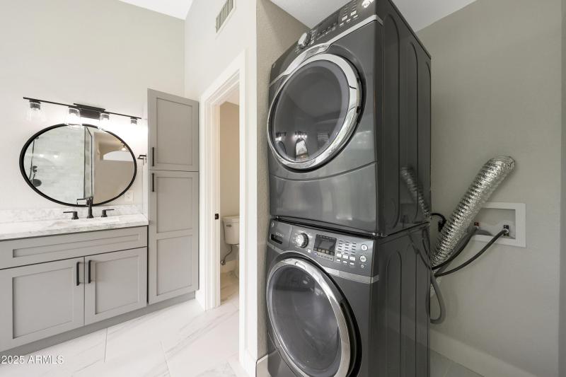 Primary Bath Washer/Dryer