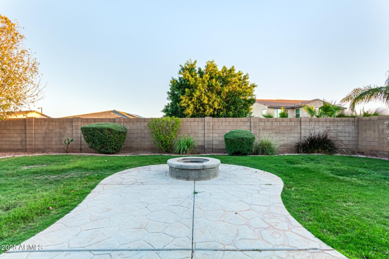 Private Backyard