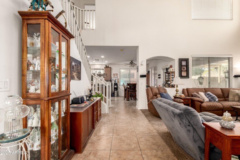 Open Layout with Elegant Staircase