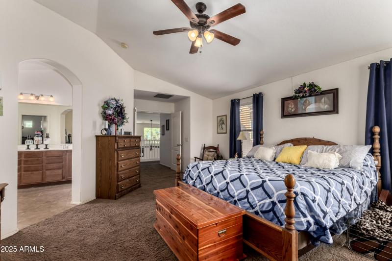 Primary Suite with Elegant Archway