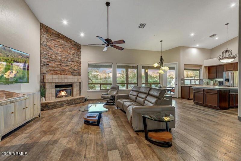 Family Room to Kitchen