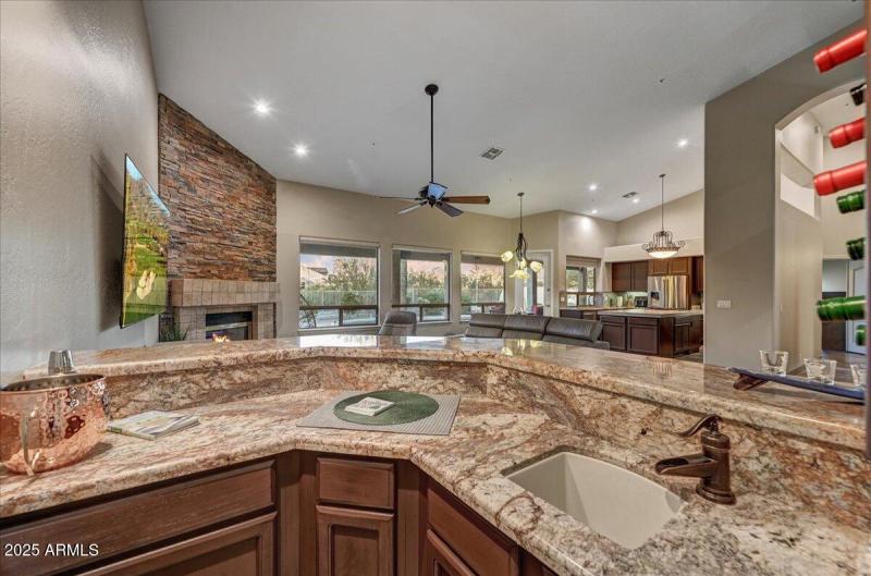 Wet Bar Detail