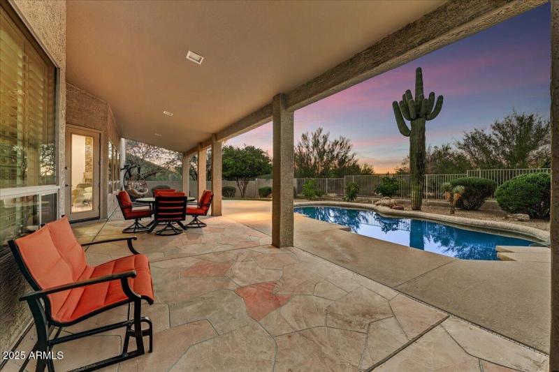 Large Covered Patio to Entertain