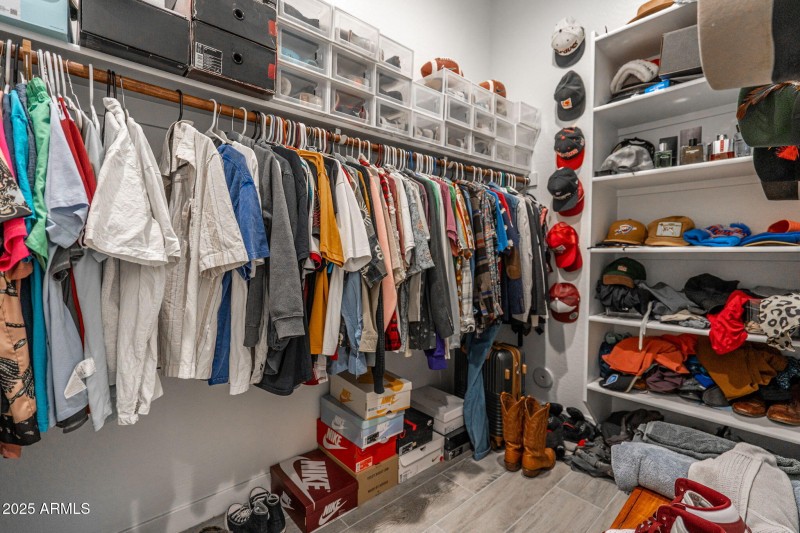 Primary Bedroom Closet 1