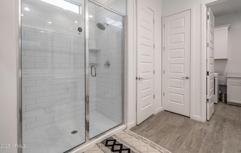 Primary Shower & Water Closet Entry