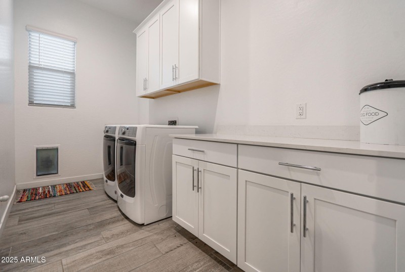 Laundry Room w/ Doggie Door
