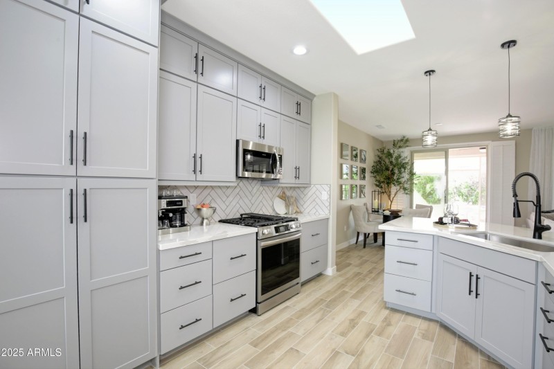 Chef’s Kitchen with Full Pantry