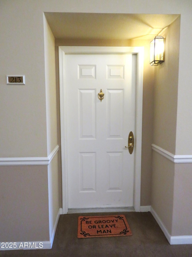 Entry Door to your new home