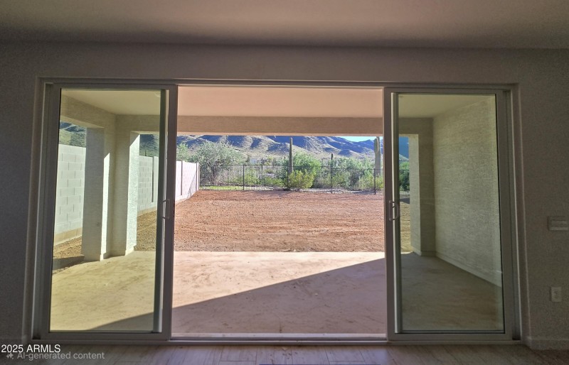 Prada lot 11 patio view