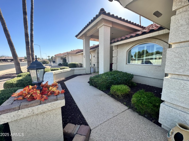 Attractive grand entrance