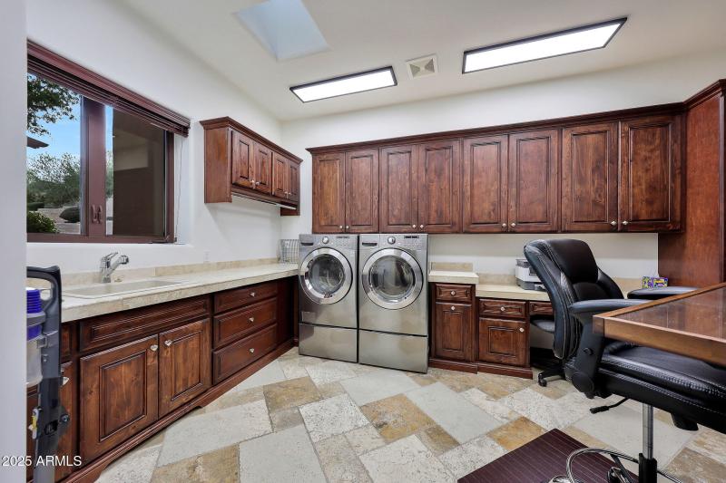 Main floor Laundry/office