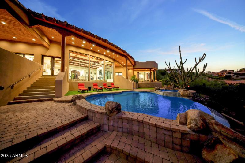 Night Shot from Pool