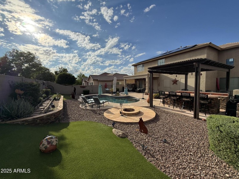 Backyard View