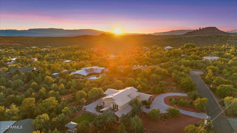 24-Aerial View Sunset