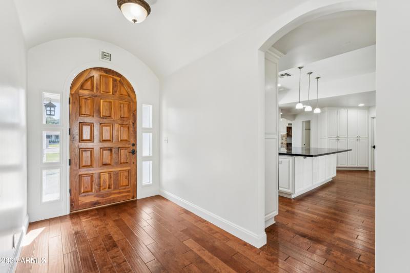 Enry into kitchen